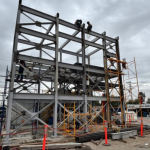 Montaje de estructura métalica